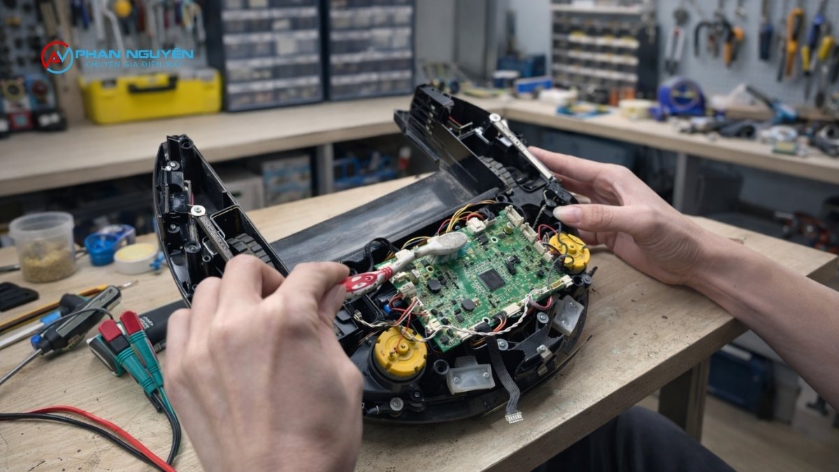 Những lỗi khiến robot Panasonic phải mang đi sửa