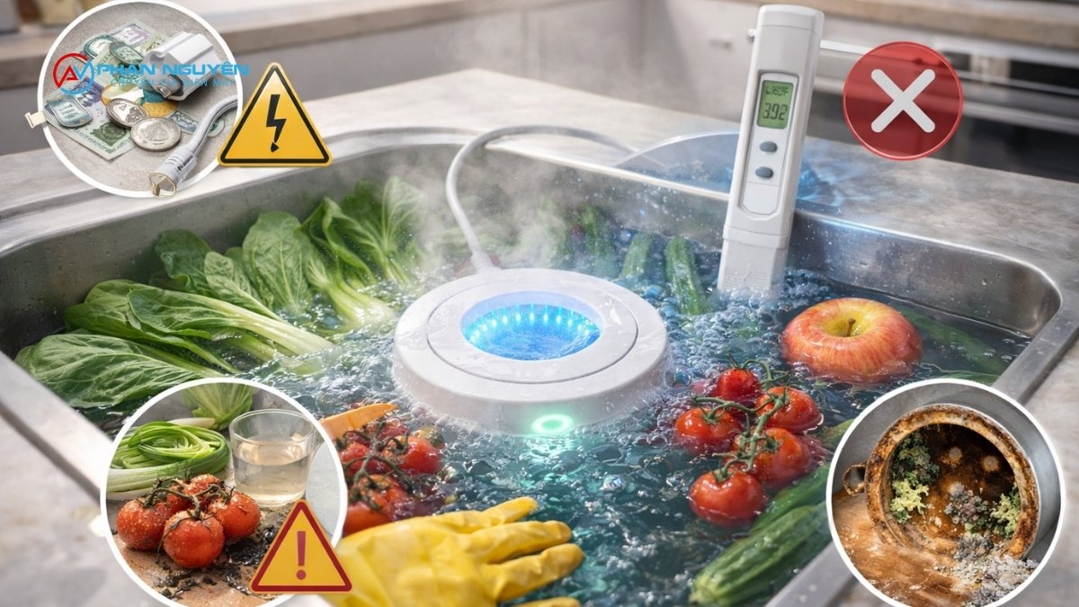 Nhược Điểm Của Máy Rửa Rau Ozone Mà Ít Ai Nói Đến