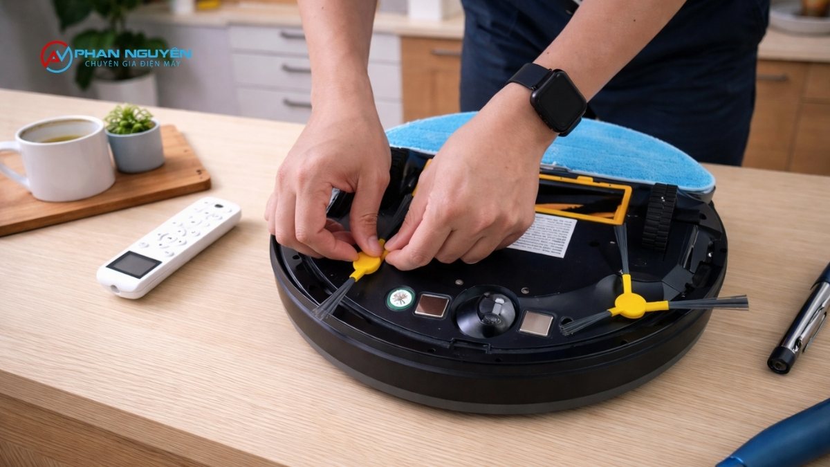 Robot Hút Bụi Bosch Đang Gặp Lỗi Gì? — Chẩn Đoán Nhanh Trước Khi Gọi Thợ
