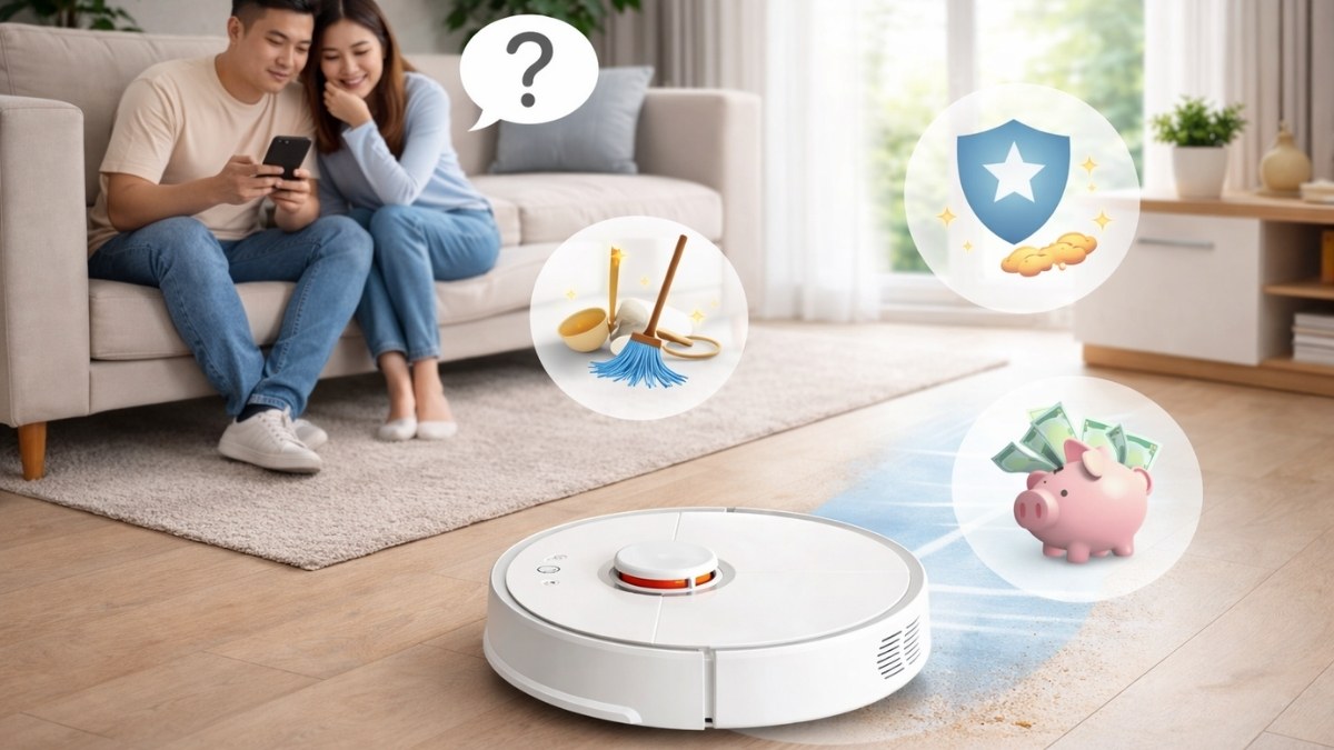 Robot hút bụi lau nhà có thực sự đáng mua không?