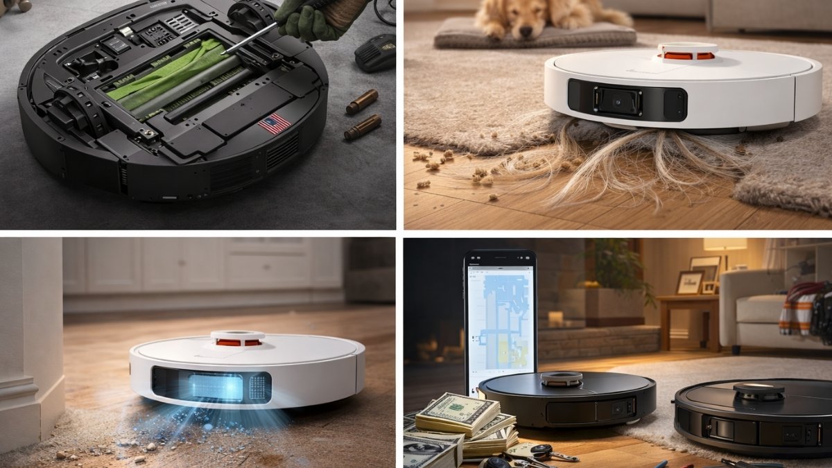 Robot hút bụi lau nhà của Mỹ có tốt không? Ưu và nhược điểm thực tế