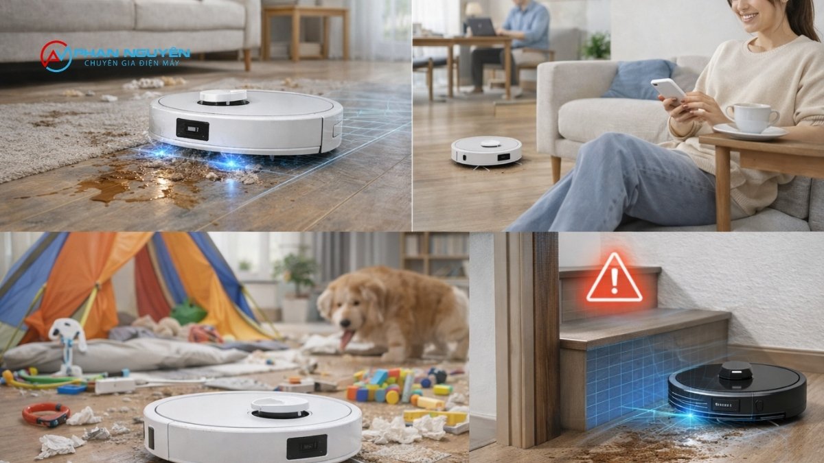 Robot Hút Bụi Lau Nhà Là Gì & Có Thực Sự Đáng Mua Không?