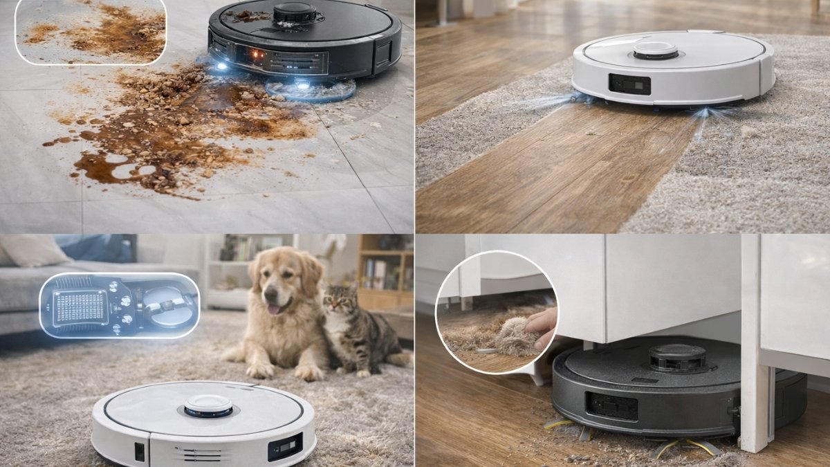 Robot lau nhà có sạch không? Câu trả lời thực tế theo từng tình huống