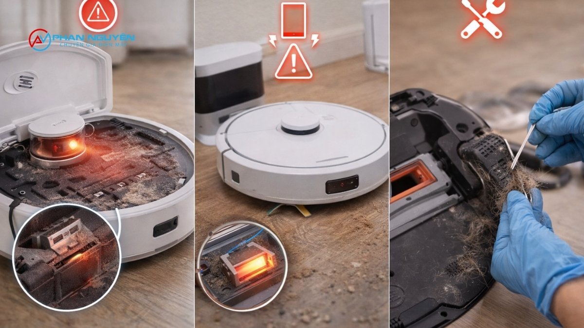Robot Xiaomi Đang Gặp Lỗi Nào? – Nhận Diện Đúng Trước Khi Gọi Thợ