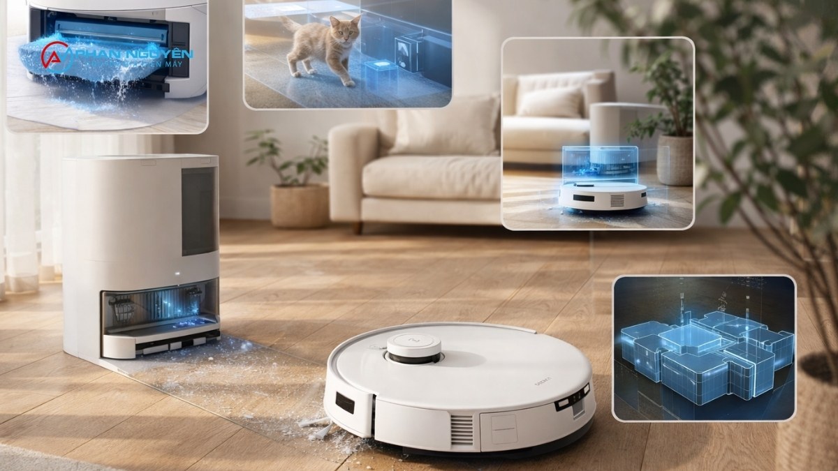 Tiêu chí quan trọng khi chọn mua robot hút bụi lau sàn