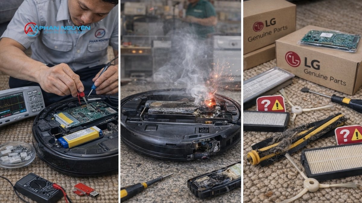 Vì Sao Cần Chọn Thợ Chuyên Robot LG – Không Phải Thợ Điện Máy Thông Thường?