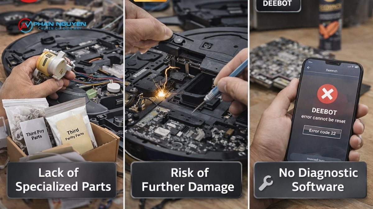 Vì Sao Ecovacs Cần Được Sửa Đúng Chỗ Chuyên Hãng?