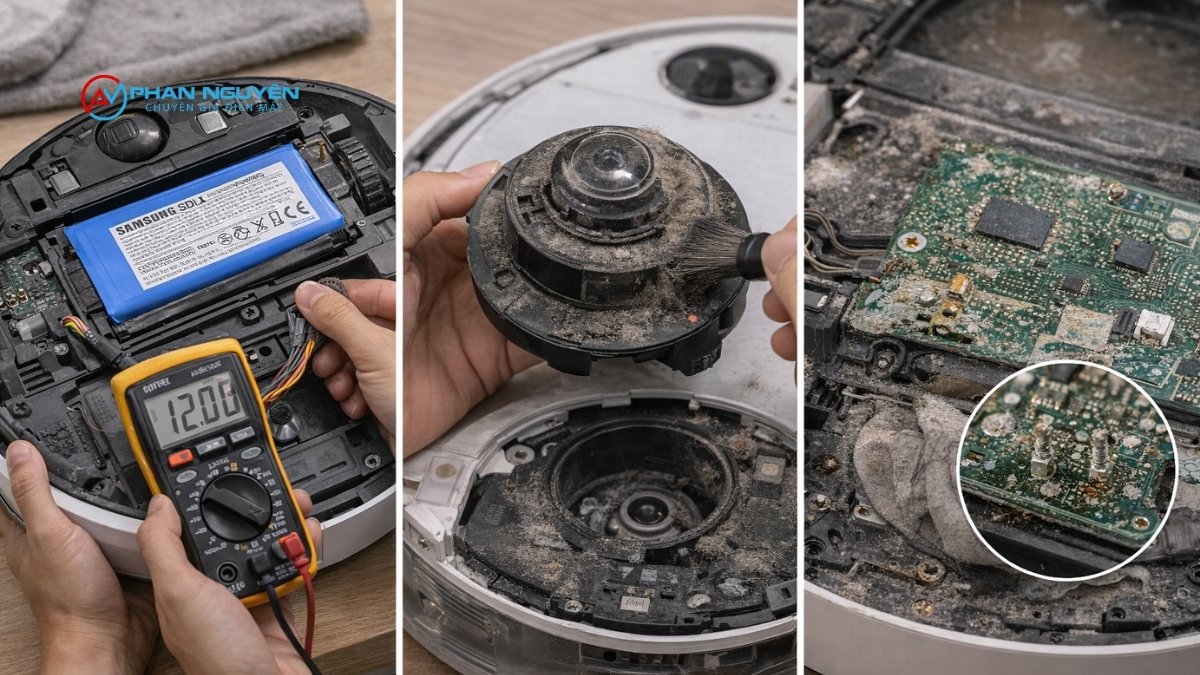 Vì Sao Robot Samsung Lại Hay Hỏng Những Linh Kiện Này?