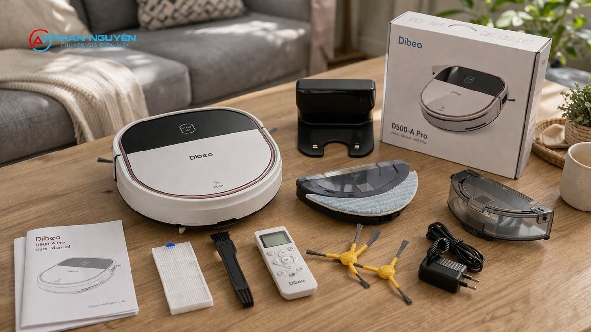 Bảng Giá Sửa Robot Hút Bụi Dibea Tại Hà Nội