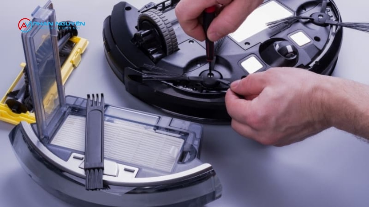 Dịch Vụ Sửa Robot Hút Bụi Long Biên – Quy Trình 4 Bước Minh Bạch