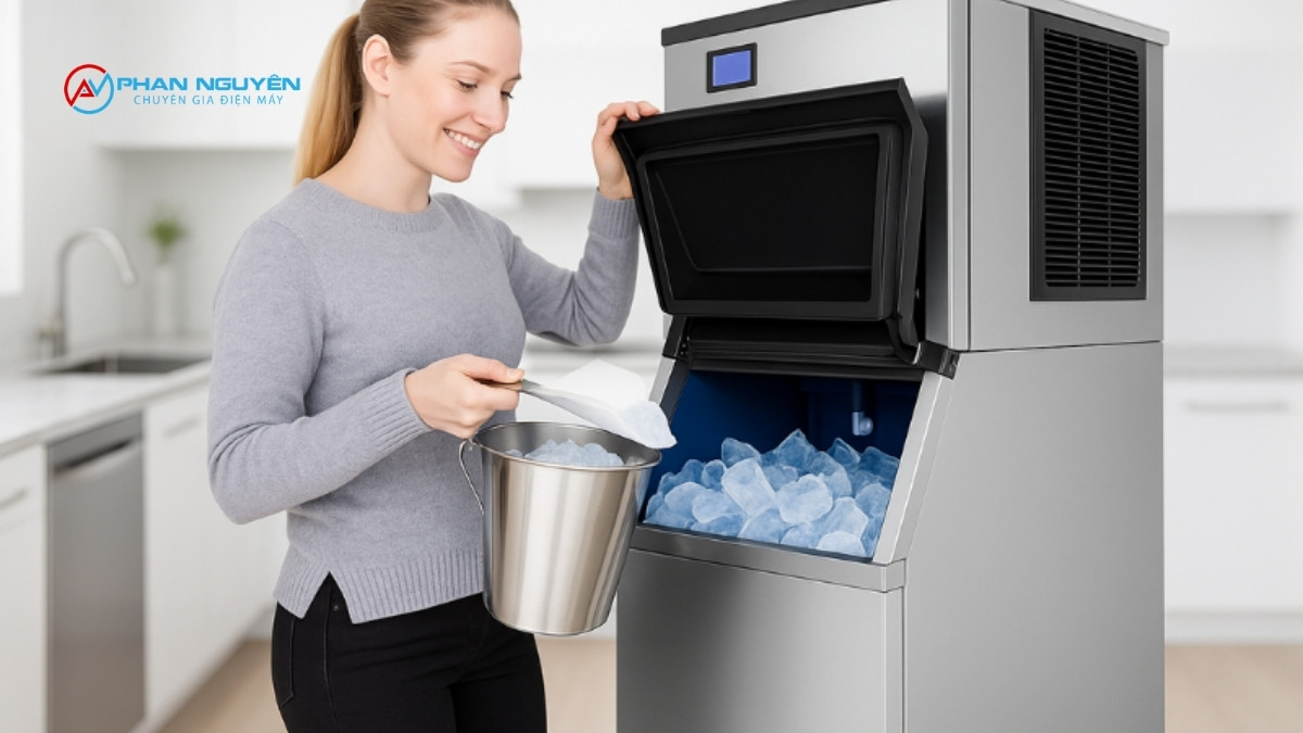 Quy Trình Khử Mùi Máy Làm Đá Đúng Kỹ Thuật