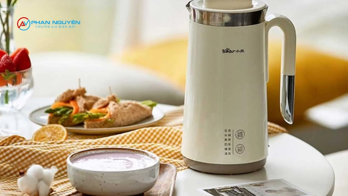 Xử lý các lỗi thường gặp khi dùng máy làm sữa hạt