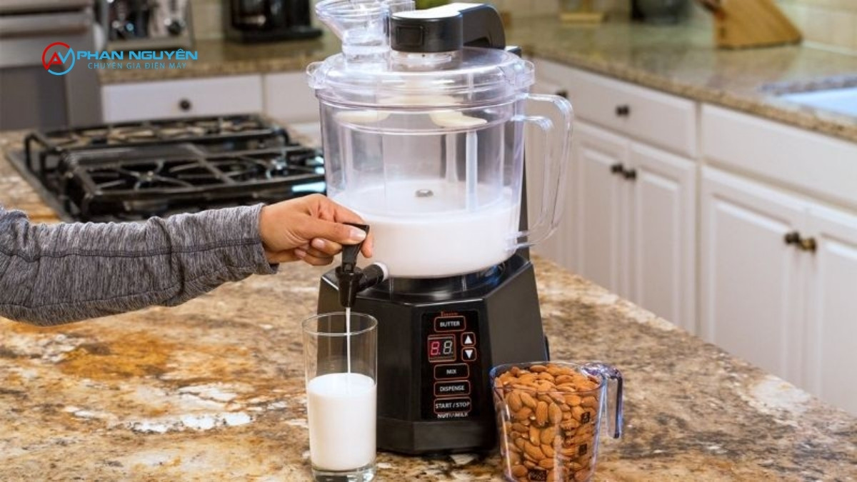 Nguyên lý hoạt động của máy làm sữa hạt