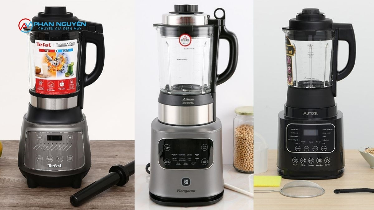 Review chi tiết từng hãng máy làm sữa hạt