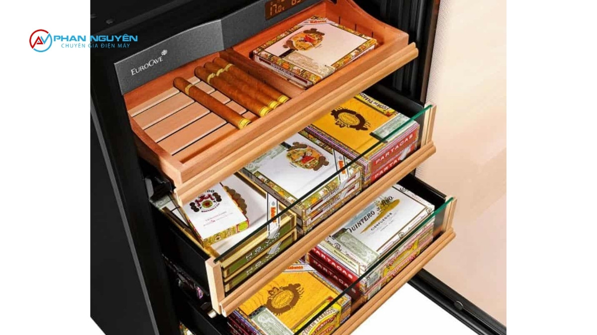 EuroCave Khác Gì Các Dòng Tủ Cigar Khác — Và Vì Sao Cần Thợ Chuyên?