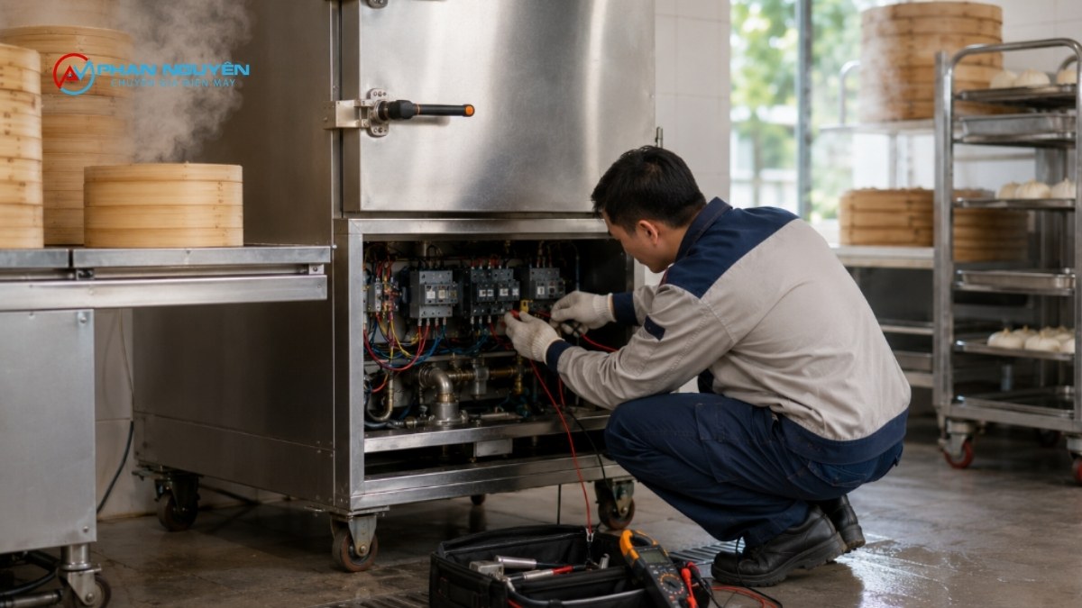 Các lỗi nồi hấp bánh bao thường gặp tại Bắc Ninh và hướng xử lý