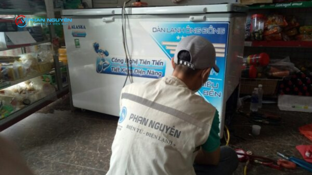 Các lỗi tủ đông thường gặp Phan Nguyên tiếp nhận sửa chữa tại Bắc Giang