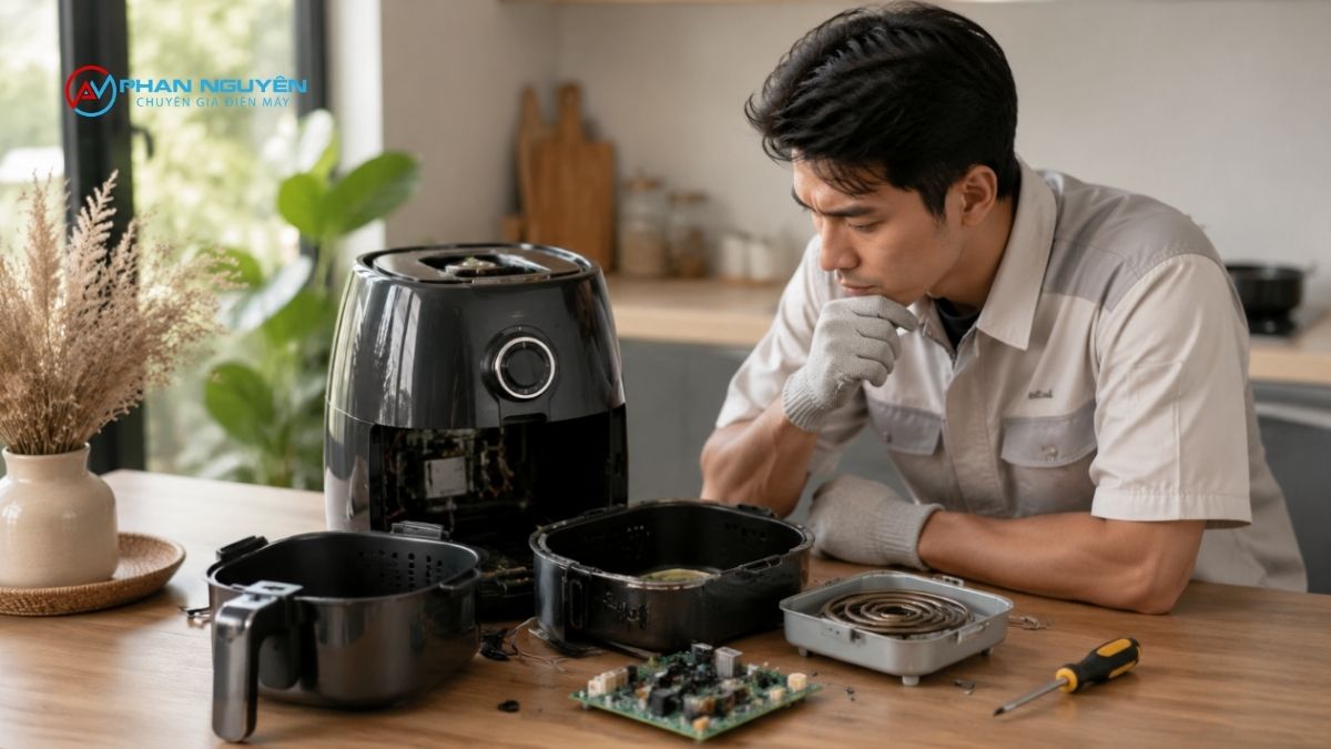 Khi Nào Không Nên Sửa Nồi Chiên Không Dầu (Nên Mua Mới)?