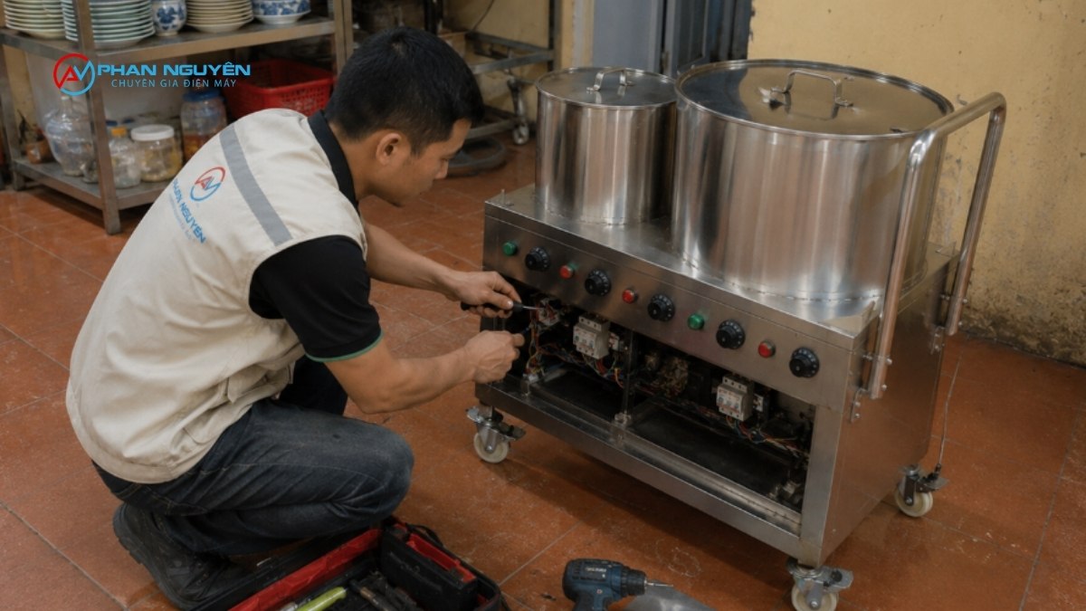 Khu vực phục vụ dịch vụ sửa chữa tận nơi