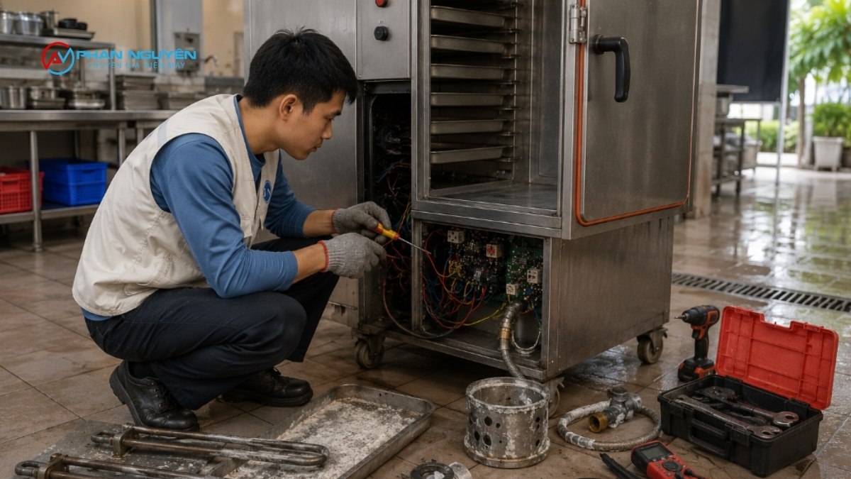 Nguyên Nhân Tủ Hấp Công Nghiệp Không Hoạt Động
