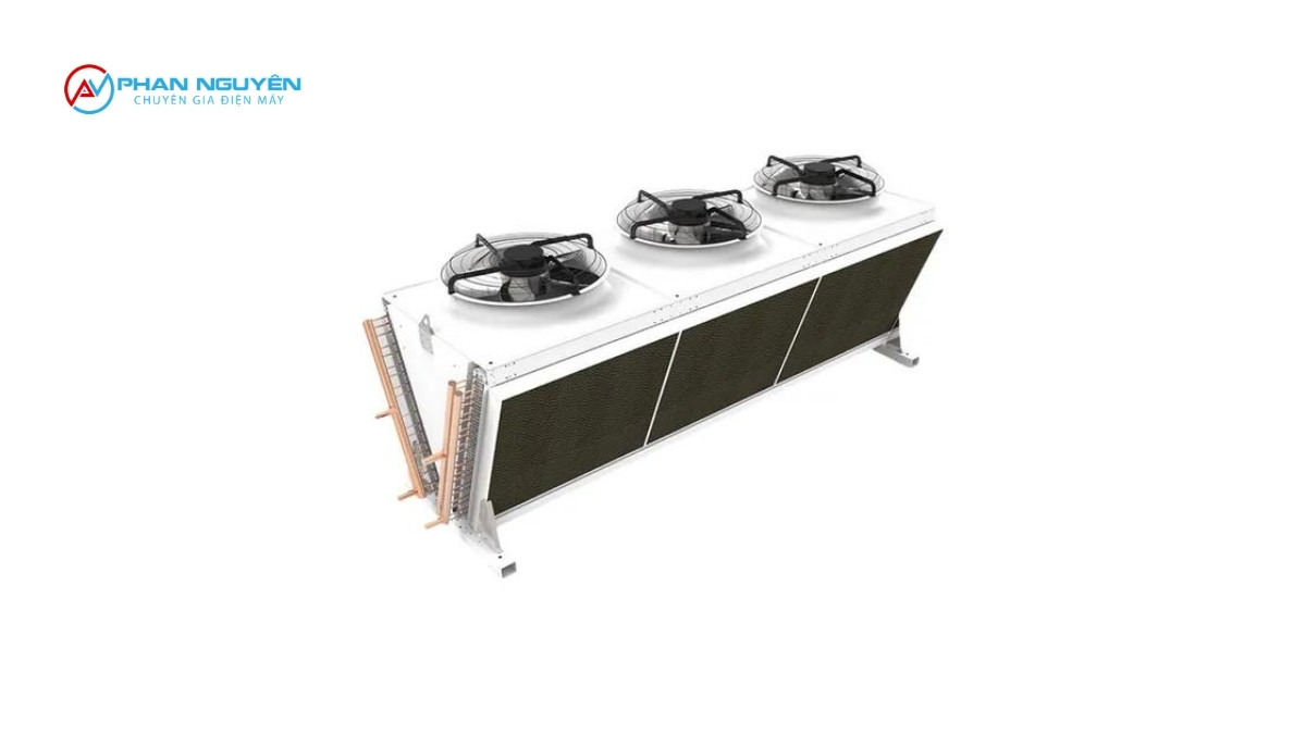 So Sánh Dàn Nóng Giải Nhiệt Gió Và Nước Cho Kho Lạnh