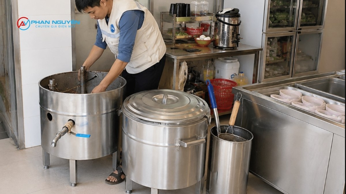 Vì Sao Quán Phở Tại Bắc Giang Nên Chọn Đơn Vị Kỹ Thuật Chuyên Sâu Thay Vì Thợ Tự Do?