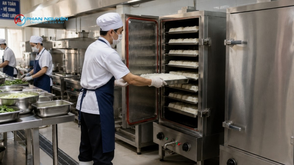 Vì Sao Tủ Hấp Công Nghiệp Tại Hưng Yên Nhanh Xuống Cấp?