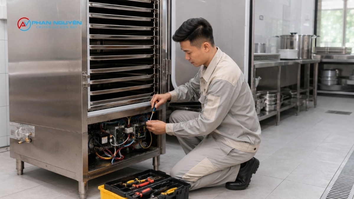 Bảng giá dịch vụ sửa tủ cơm Thiên Phú, Cường Thịnh tham khảo