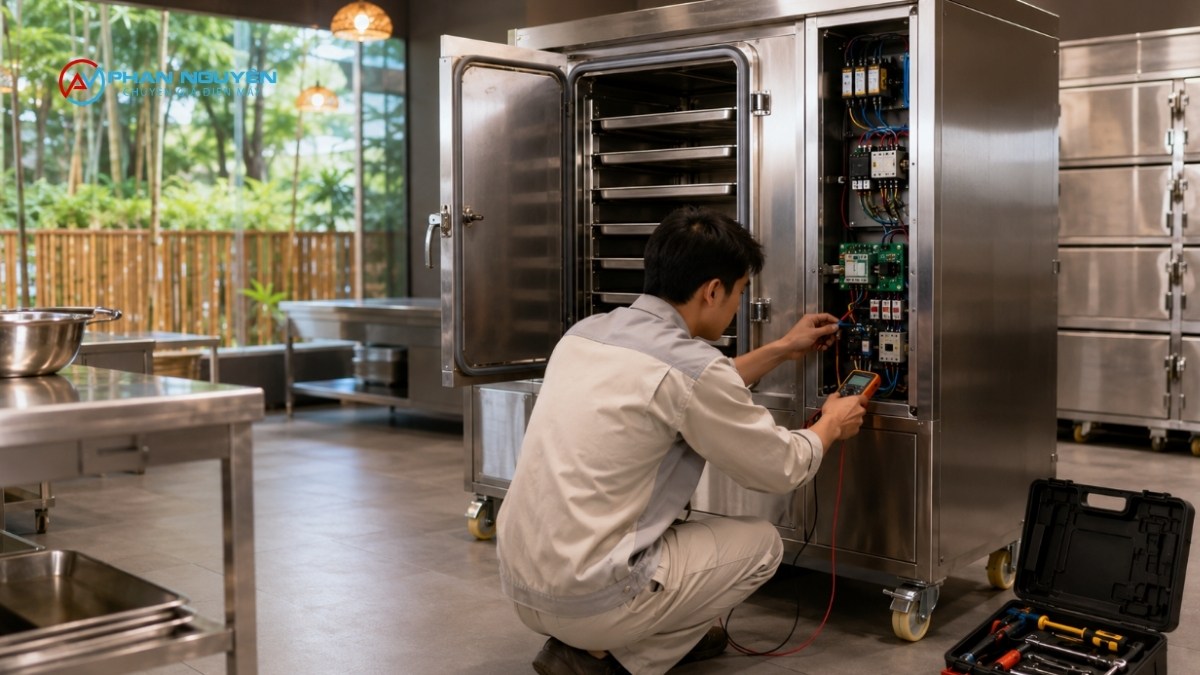 Bảng mã lỗi phổ biến trên tủ cơm công nghiệp