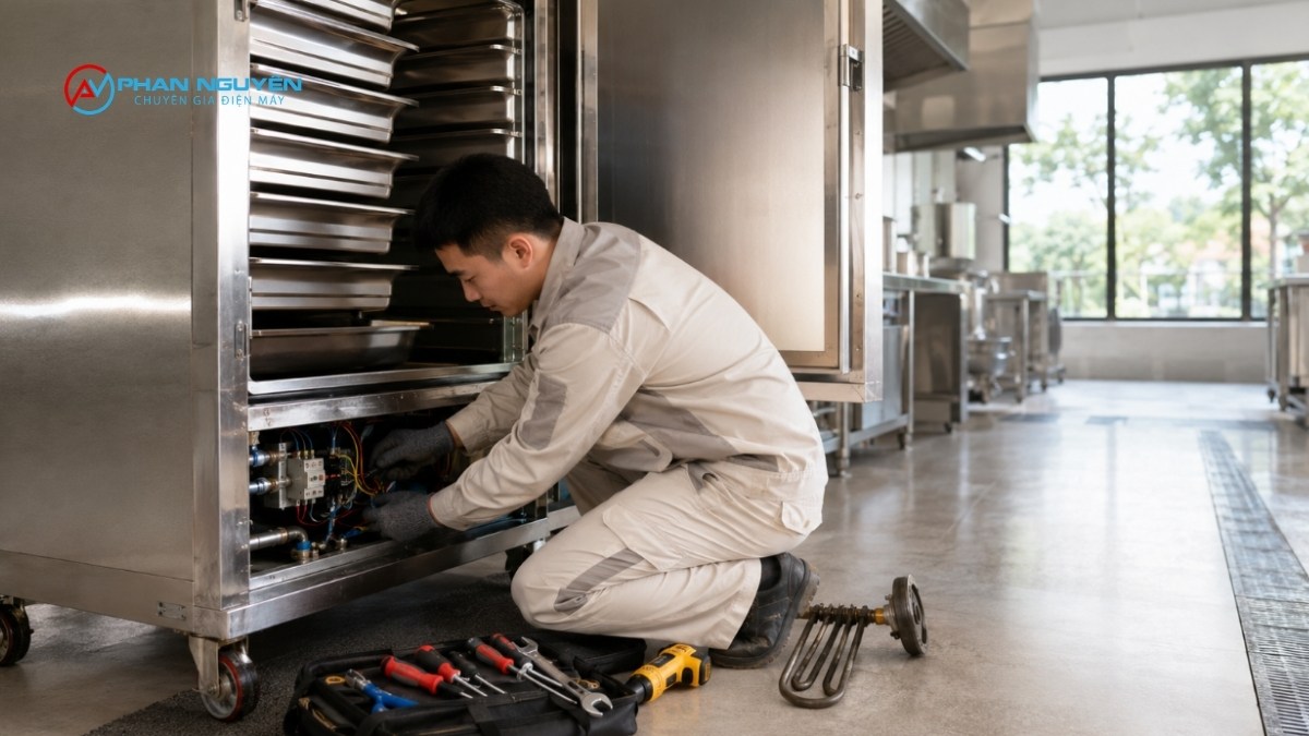 Bảng tổng hợp nhanh: Tủ cơm không nóng do đâu?