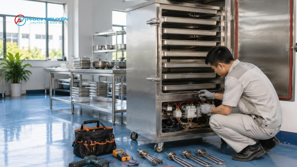 Báo giá dịch vụ sửa tủ cơm tại Bắc Giang tham khảo