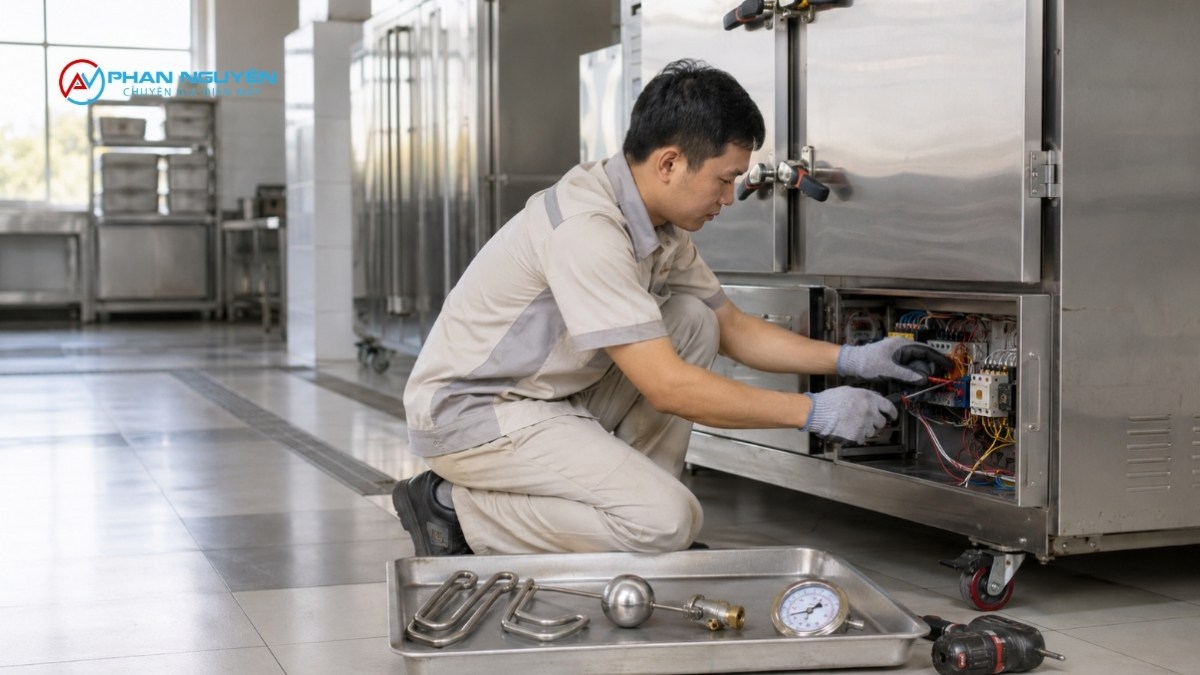 Các lỗi thường gặp trên tủ cơm Thiên Phú và cách xử lý