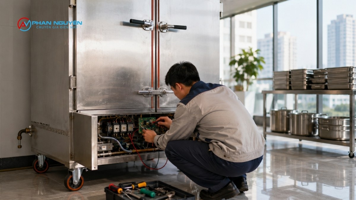 Các lỗi tủ cơm thường gặp tại Hà Nội & cách xử lý