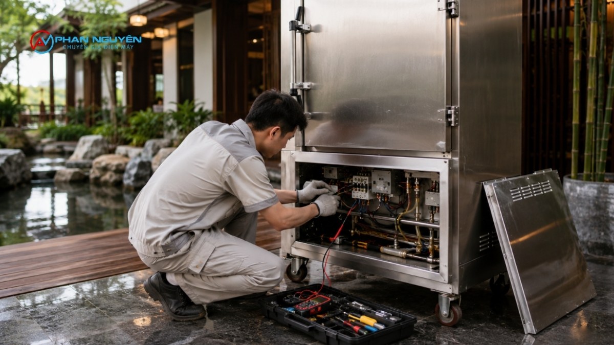 Dấu hiệu tủ cơm hỏng cần gọi thợ sửa tủ cơm tại Hưng Yên ngay