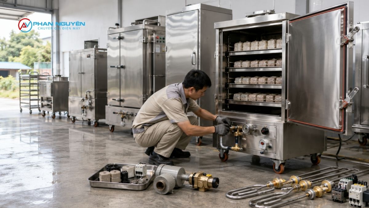 Dịch Vụ Sửa Chữa, Thay Thế Linh Kiện Tủ Hấp Giò Chả Tại Hưng Yên