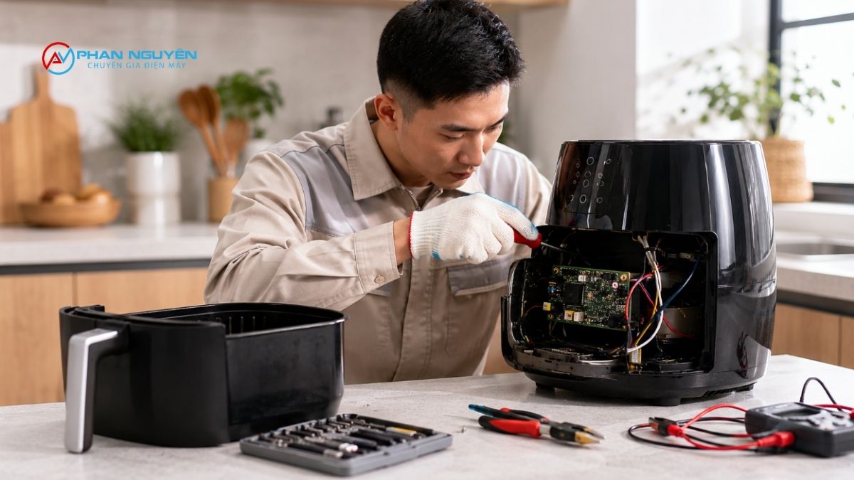 Dịch Vụ Sửa Nồi Chiên Không Dầu Tại Bắc Giang Của Điện Máy Phan Nguyên