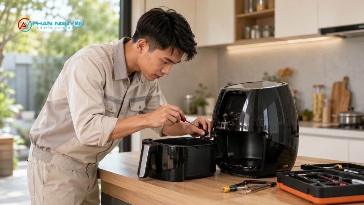 Dịch Vụ Sửa Nồi Chiên Không Dầu Tại Hưng Yên Của Điện Máy Phan Nguyên