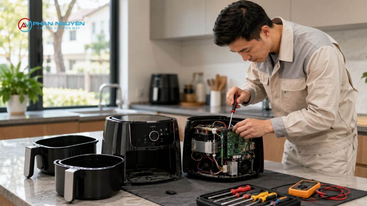 Khi Nào Cần Gọi Dịch Vụ Sửa Nồi Chiên Không Dầu Tại Hưng Yên?