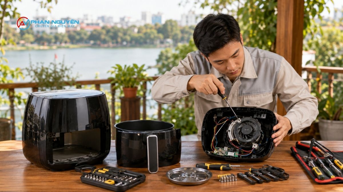 Khu Vực Triển Khai Dịch Vụ Sửa Nồi Chiên Không Dầu