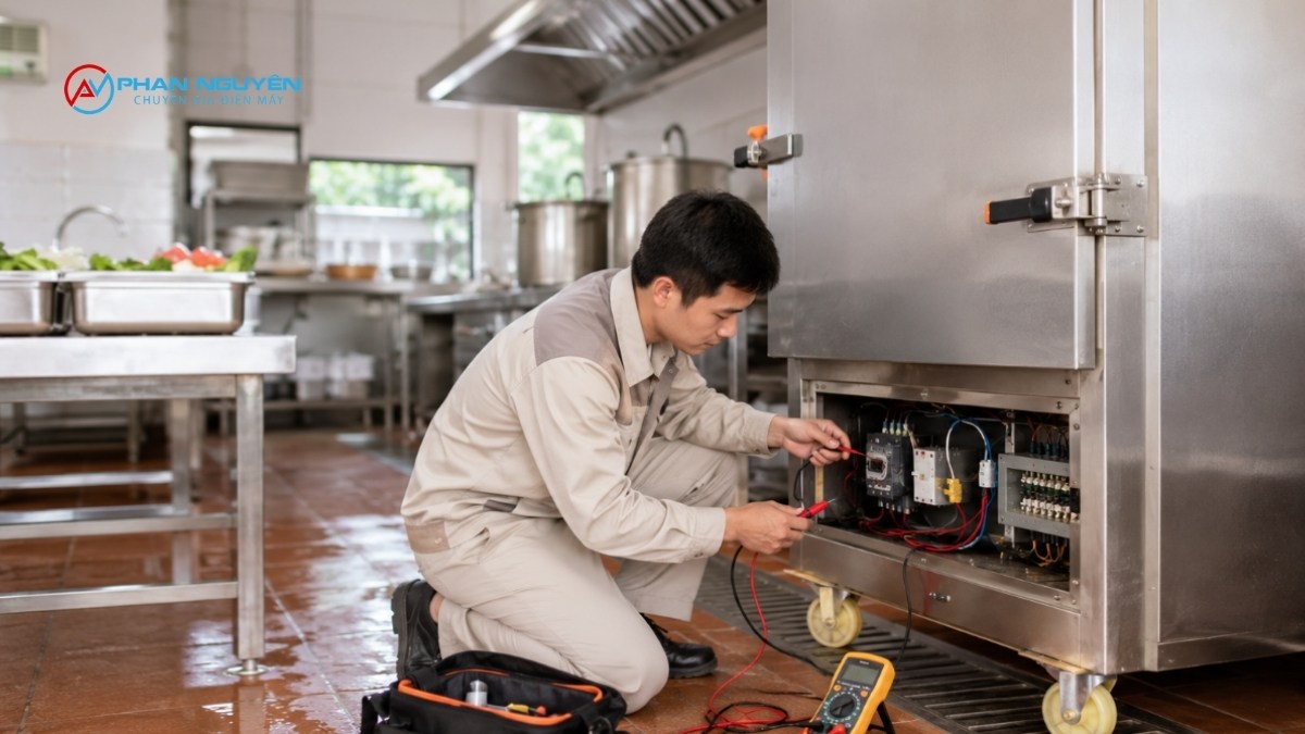 Lỗi thường gặp ở tủ cơm NEWSUN và cách xử lý
