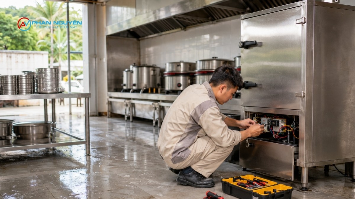 Nguyên nhân tủ cơm rò điện