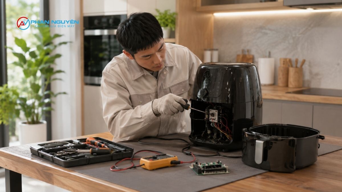 Vì Sao Nên Chọn Điện Máy Phan Nguyên Cho Dịch Vụ Sửa Nồi Chiên Không Dầu?