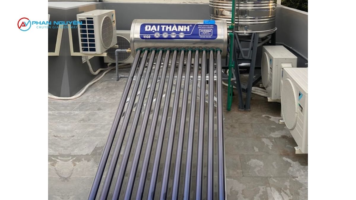 Bảng Giá Sửa Máy Nước Nóng Năng Lượng Mặt Trời Đại Thành Theo Dòng Máy