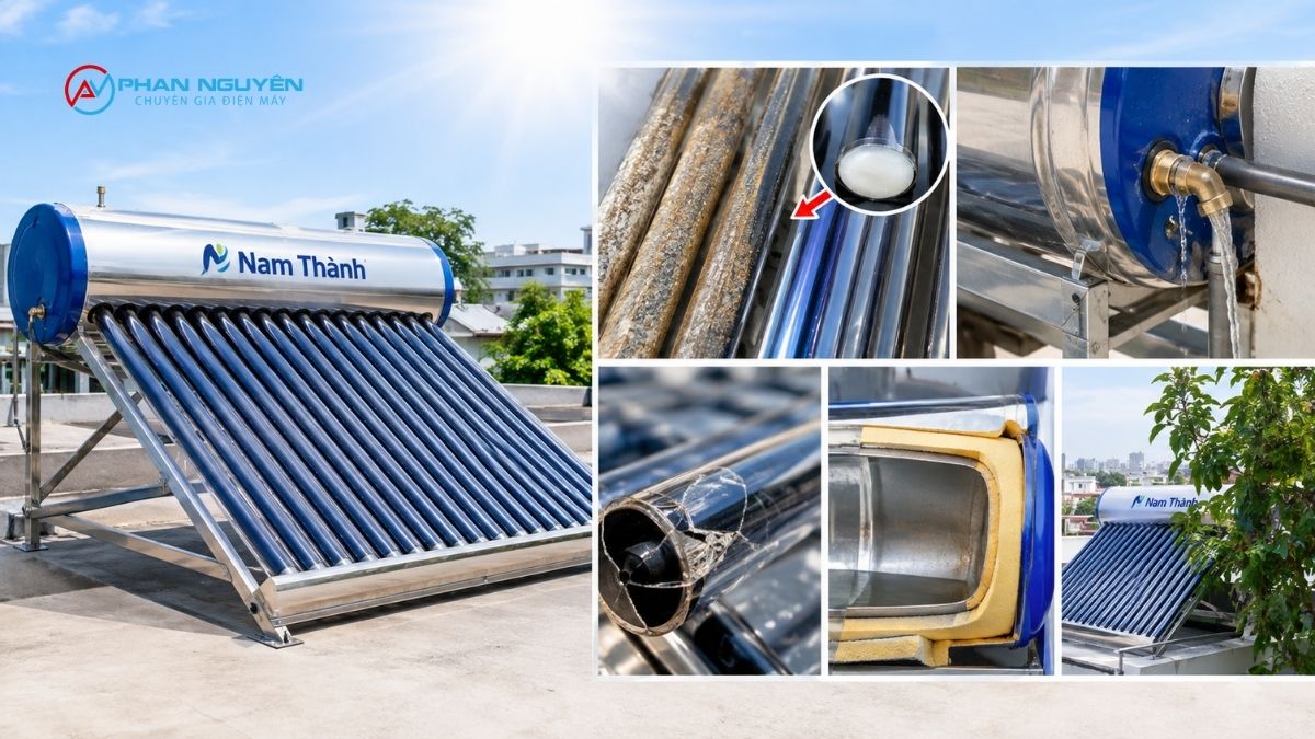 Các hạng mục sửa chữa, thay thế linh kiện phổ biến