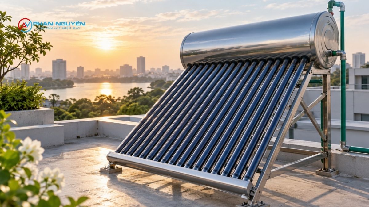 Các lỗi máy nước nóng năng lượng mặt trời thường gặp