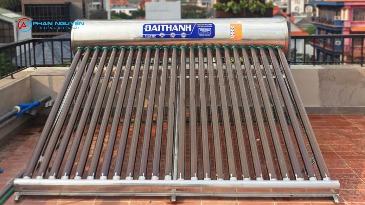 Các lỗi máy nước nóng năng lượng mặt trời thường gặp