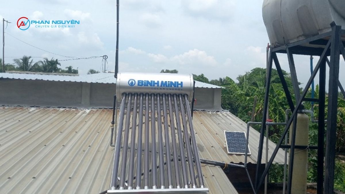 Các lỗi máy nước nóng năng lượng mặt trời thường gặp