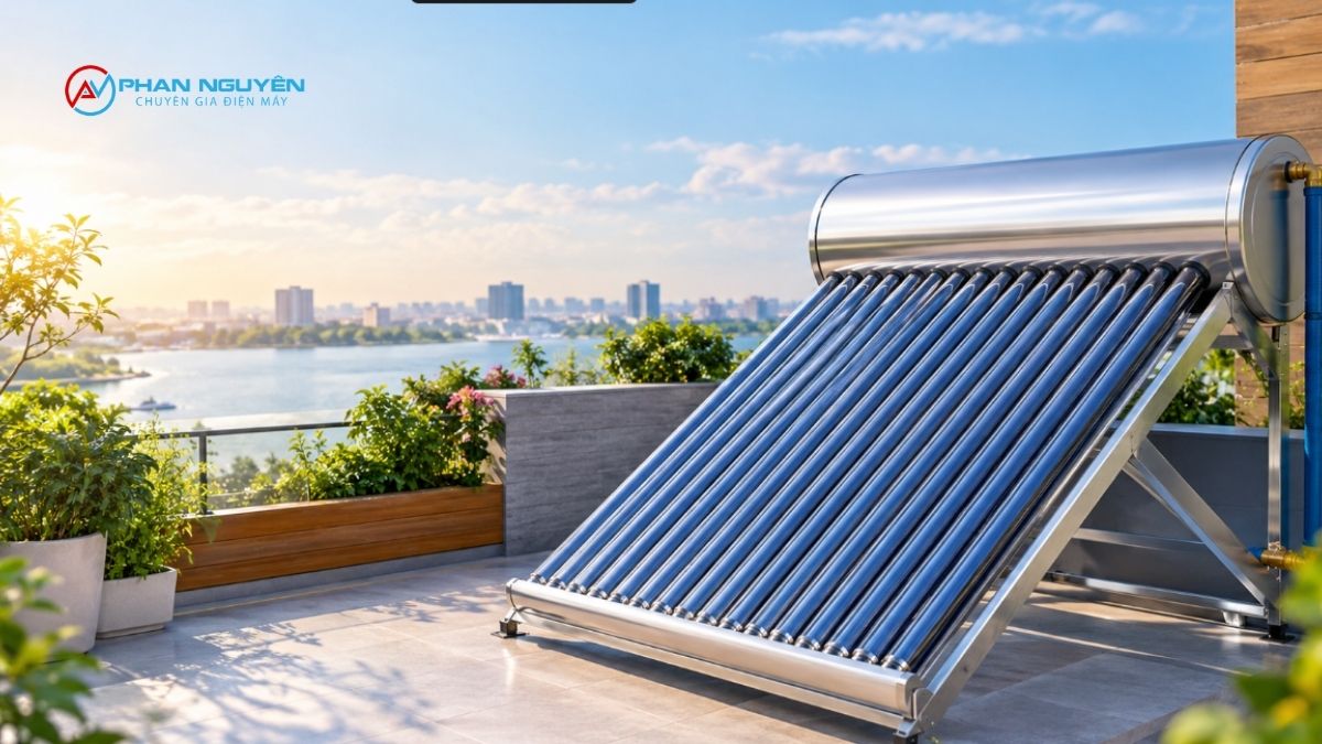 Các lỗi máy nước nóng năng lượng mặt trời thường gặp