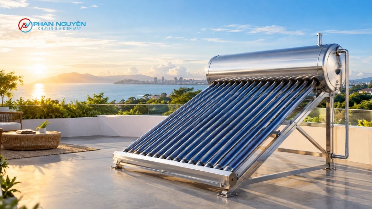 Các lỗi máy nước nóng năng lượng mặt trời thường gặp