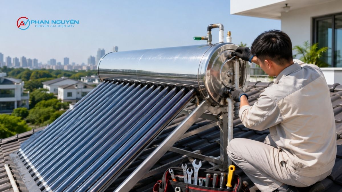 Dấu hiệu cho thấy máy nước nóng năng lượng mặt trời của bạn cần được sửa chữa ngay